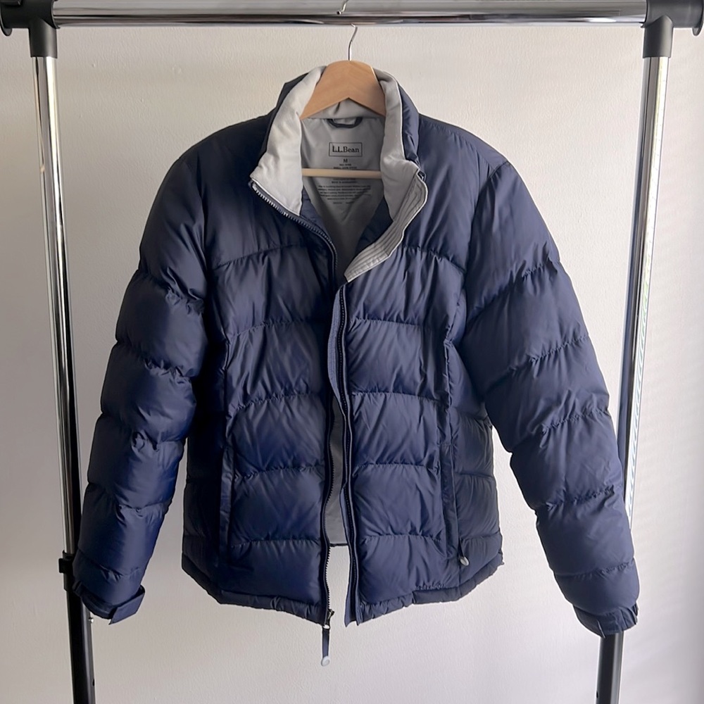 Woman’s L.L. Bean Down Jacket. Size Medium.